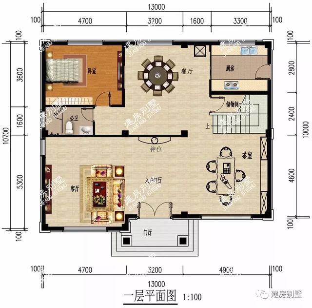 两栋开间相同的三层别墅设计图，不仅造福家人，更能让你赚足了面子