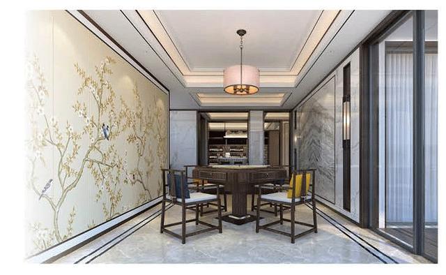 139.9㎡五室四厅，58.8万新中式别墅设计图纸给你！
