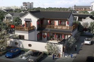 8套清新雅致的新中式别墅设计图，这才是中国农村该有的样子