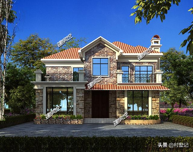 浙江温州2兄弟的漂亮别墅设计图，房子建好了，全家人高兴得不得了