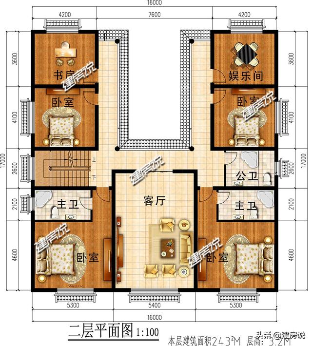 中式四合院别墅设计图，永不过时，40岁之前，一定要拥有一栋