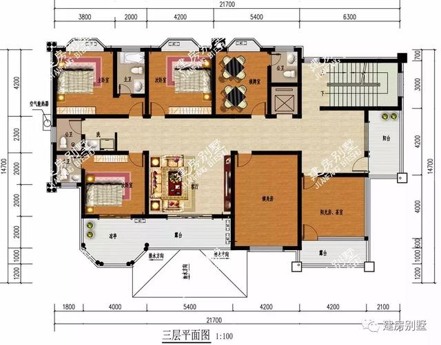 豪华的农村自建房别墅设计图，选择一款合适的户型，回老家将别墅盖起来吧！