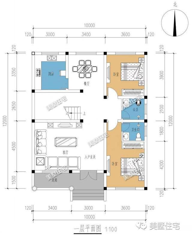 推荐3套小宅基地别墅设计图，二层三层四层的全都有，保证每一套都惊艳你！
