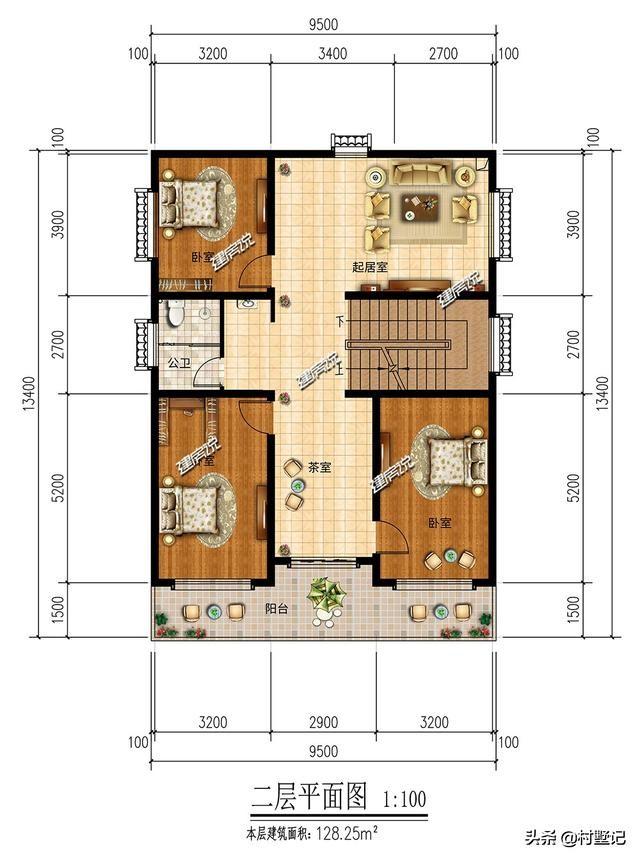 3套中式别墅设计图，任你选，经典雅致，在农村老家有宅基地的有福了