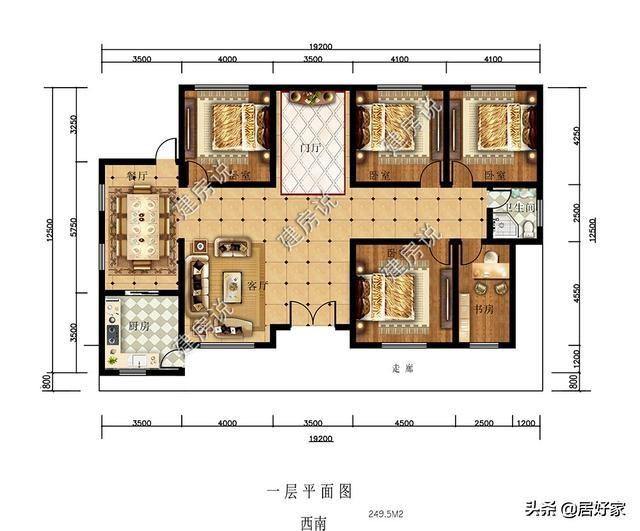 精选6套一层别墅设计图，最低15万就能建，图纸收藏好，以后建房用得上
