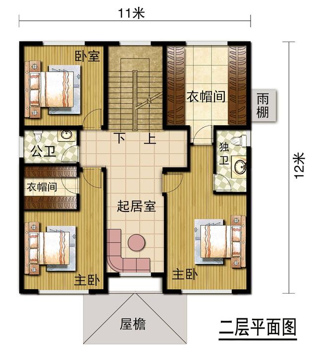 最受欢迎的四套自建中式别墅设计图，新中式原来这么美，怪不得那么多人建，心动了！