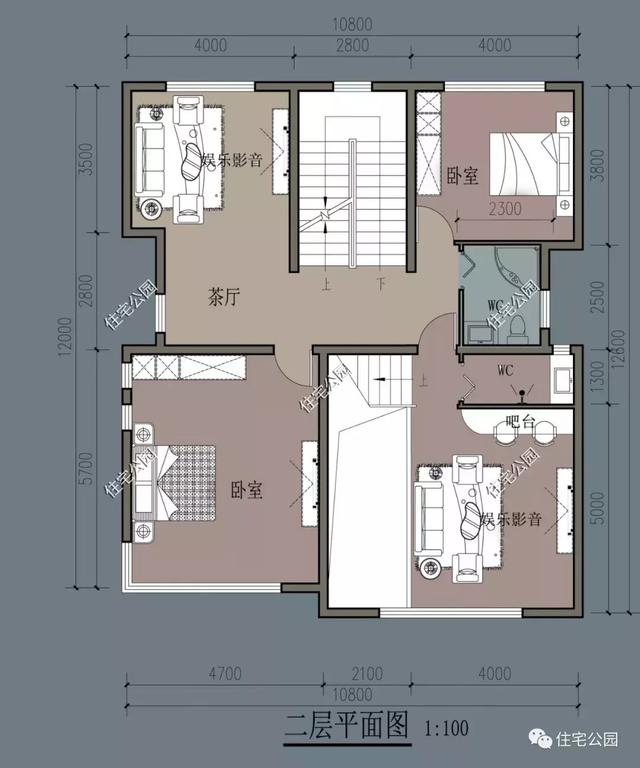 农村10×12米现代风格住宅，80、90后看了都会心动