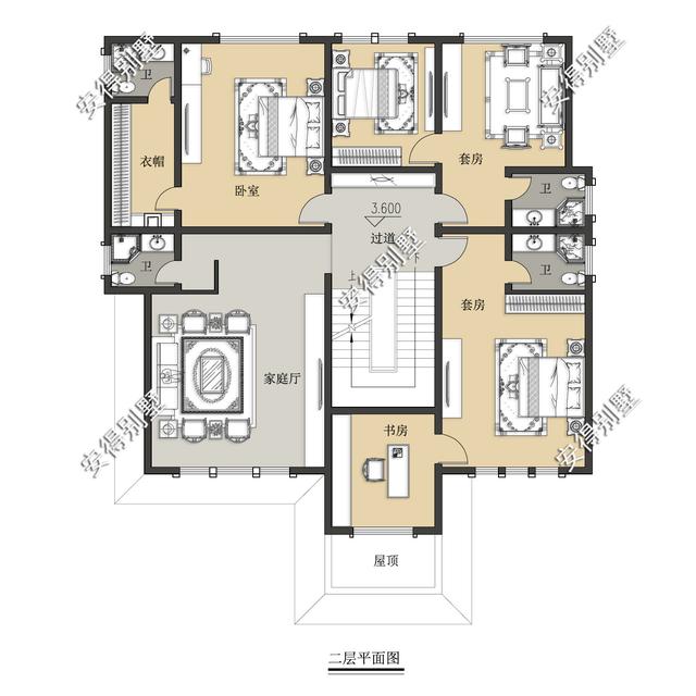 2款新中式别墅设计图纸，回老家建房不苦恼，50万搞定