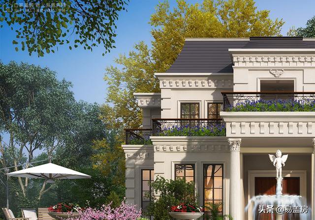 法式别墅丨 5露台+花房+屋顶花园，想体验结婚纪念日的感动时刻吗