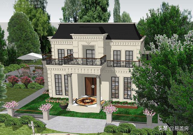 法式别墅丨 5露台+花房+屋顶花园，想体验结婚纪念日的感动时刻吗