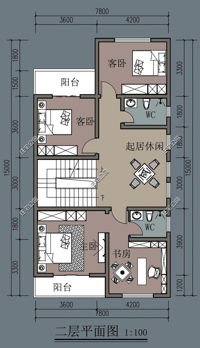 7x20米住房设计图片