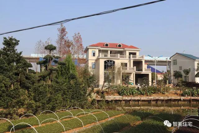 晒一栋建在湖南农村的别墅，主体花去50万，在村里还不是最好