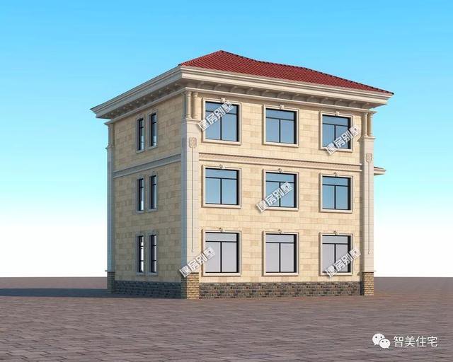 主体+外装+门窗花70万，江西农村又一栋豪宅完工了