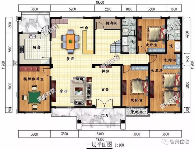 新中式风格的豪华别墅，占地200多平，有钱有品位的人会建