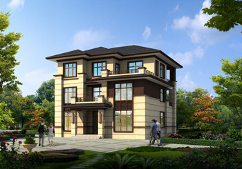 2023年经典新中式三层别墅设计图纸，新款自建房户型图