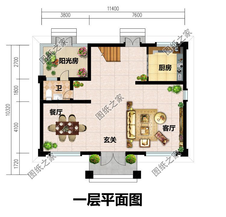 新款两层新中式别墅设计方案