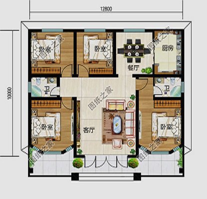 自建别墅设计图户型图