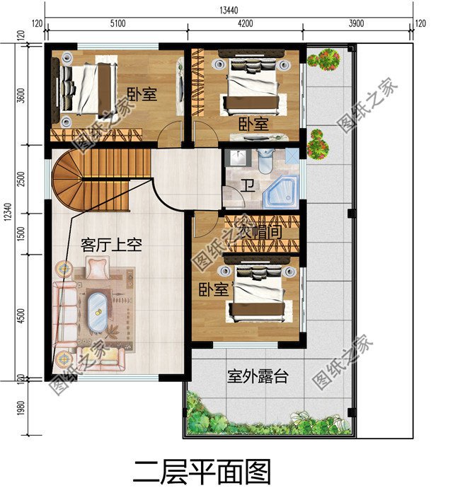 13*12米自建房设计图，2024最新设计，不看一定会后悔