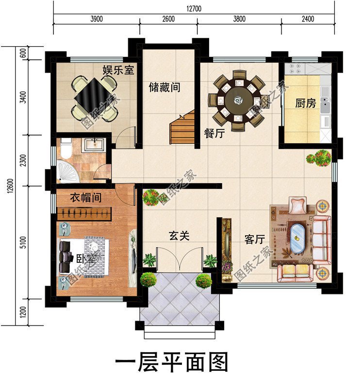 13*12米自建房设计图，2024最新设计，不看一定会后悔