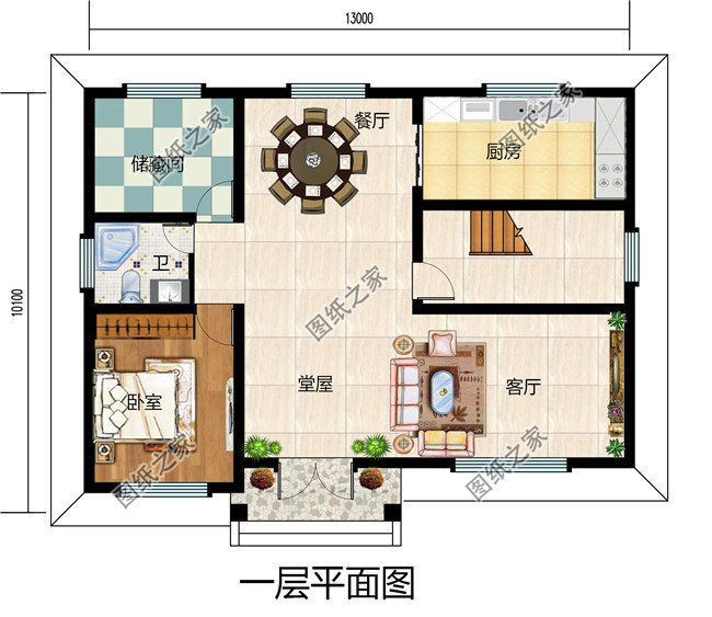 推荐：5套120平方建房设计图，2024年最新设计