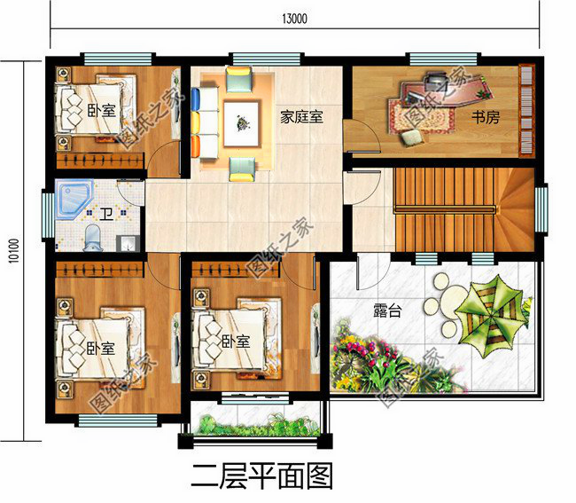 农村20万二层楼房图片大阳台，居住舒适，亲戚看了都想建