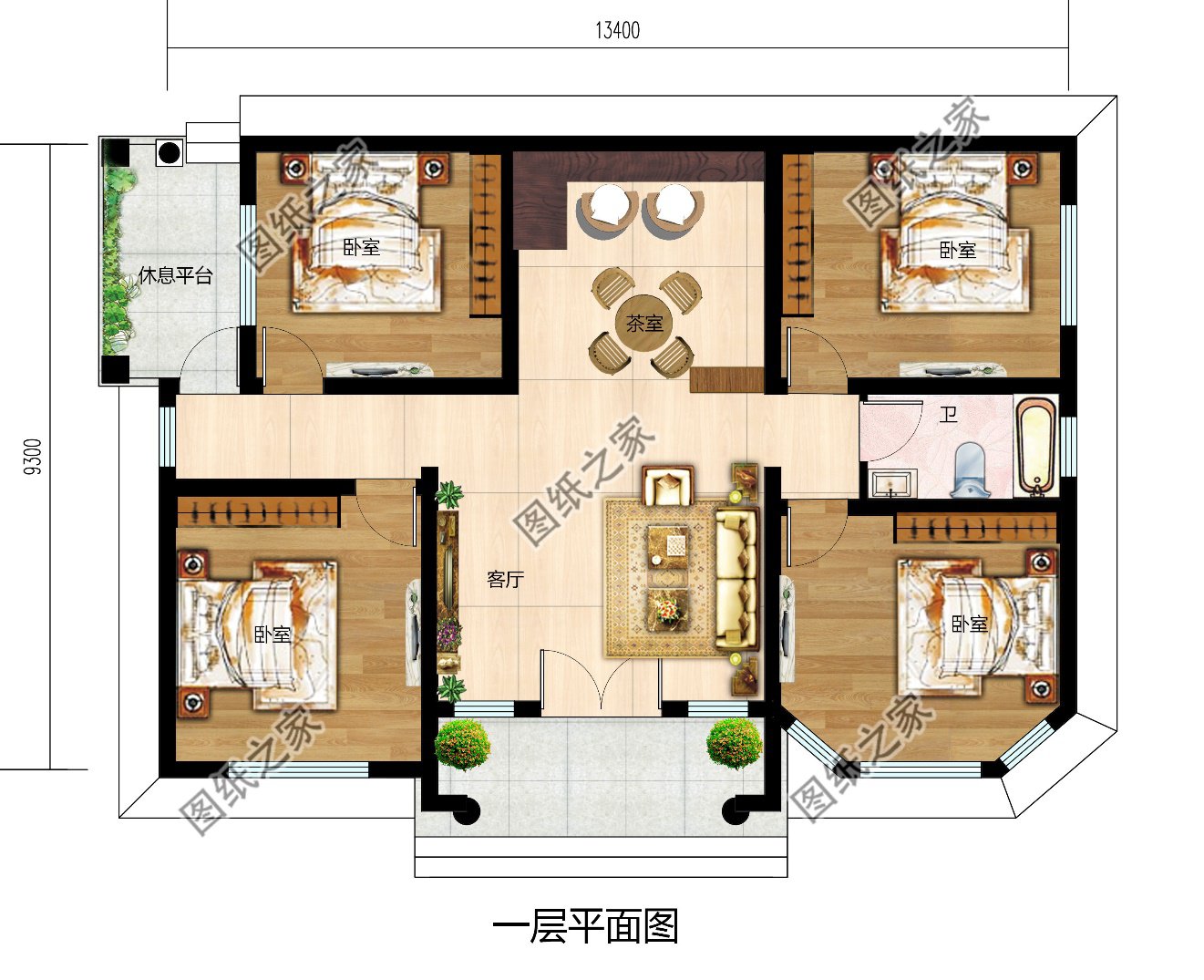 2024年建房热门款图纸，120平左右，总有一套是你的菜