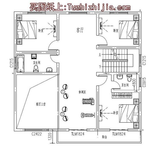 2024农村新款别墅图带地下室，经济实用，你想要的层数都有