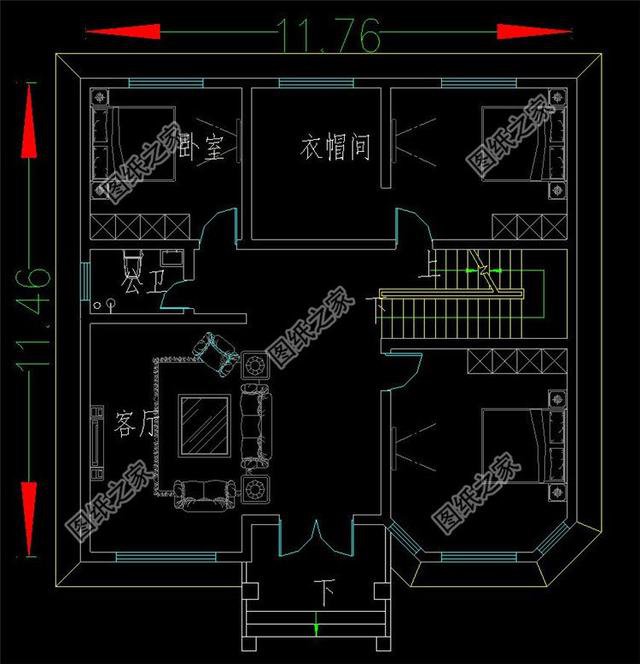 2024农村新款别墅图带地下室，经济实用，你想要的层数都有