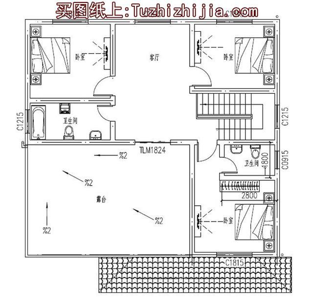 2024农村新款别墅图带地下室，经济实用，你想要的层数都有