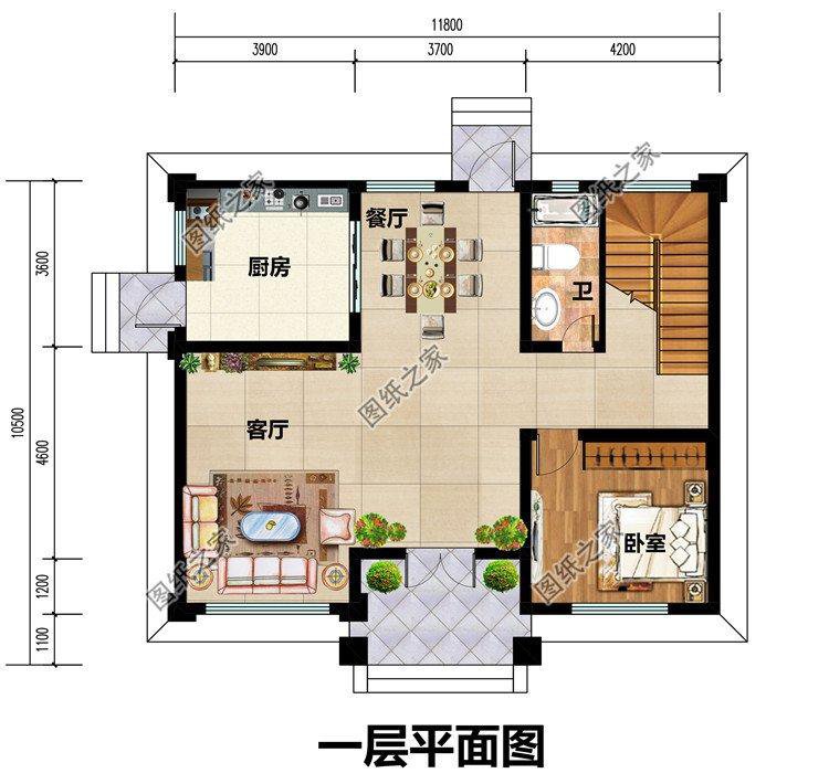 2024年新款现代风格别墅图，一层到三层都有，谁说农村不能建