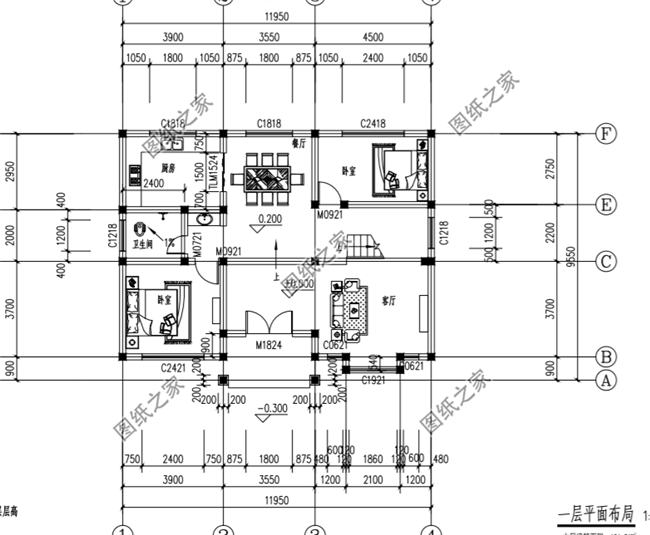 农村占地100平米三层自建房设计图，造价25-30万，小而精的户型你值得拥有！