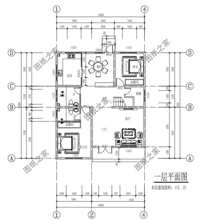 10×12米三层小别墅图， 好看实用造价还不高，舒适感爆棚！