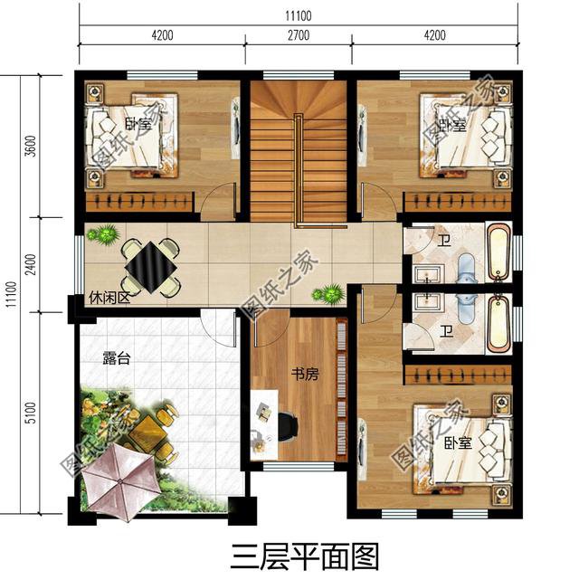 2024年新款别墅图，造价30万，建不建房都看一下，盖好全村人都来贺喜