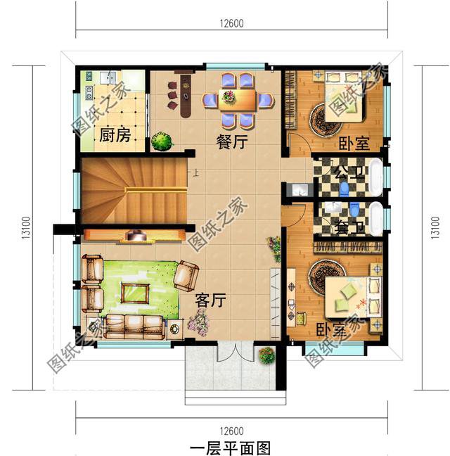 2024年新款别墅图，造价30万，建不建房都看一下，盖好全村人都来贺喜