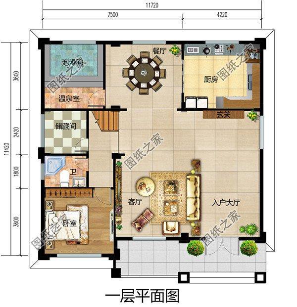 2024年新款自建房户型图，简单实用，回乡建房的佳选