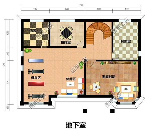 精选5套2024农村新款别墅图带地下室户型设计图，各种风格都有，好看又实用