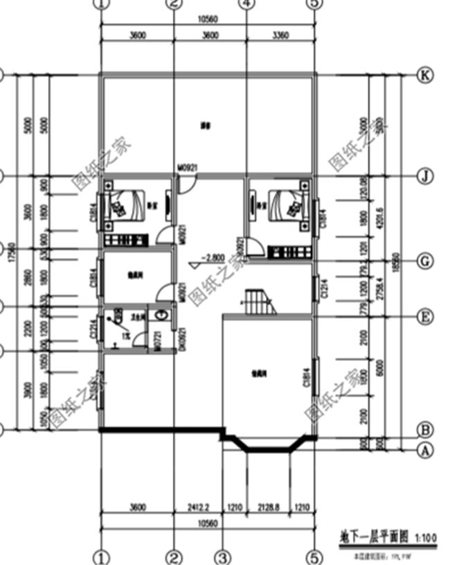 精选5套2024农村新款别墅图带地下室户型设计图，各种风格都有，好看又实用