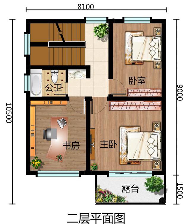 2024农村新款三层别墅图，包容性强，实用性高