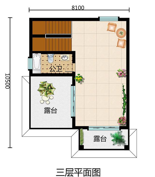 2024农村新款三层别墅图，包容性强，实用性高