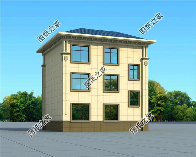 110平三层欧式别墅图，回乡建房好选择，你喜欢哪套？
