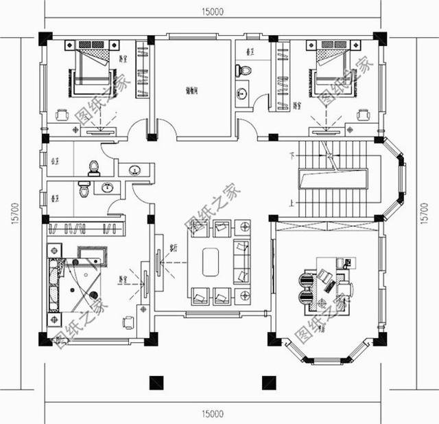 3款农村自建房设计图，不用千挑万选，这种设计才符合你的心意