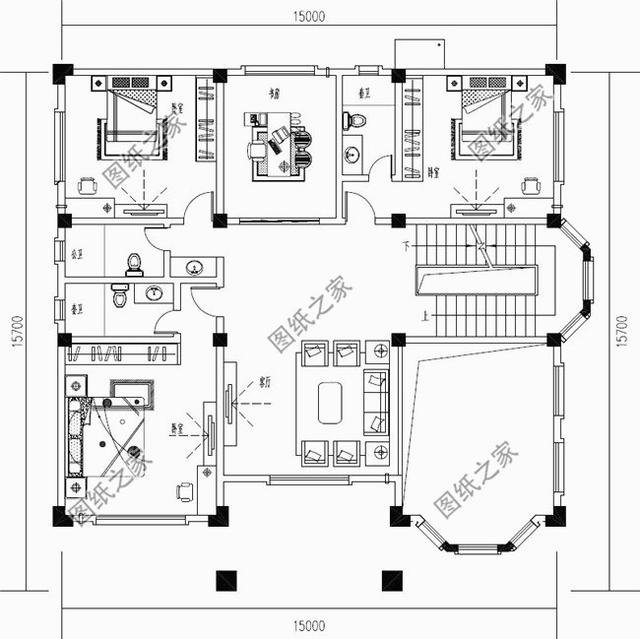 3款农村自建房设计图，不用千挑万选，这种设计才符合你的心意