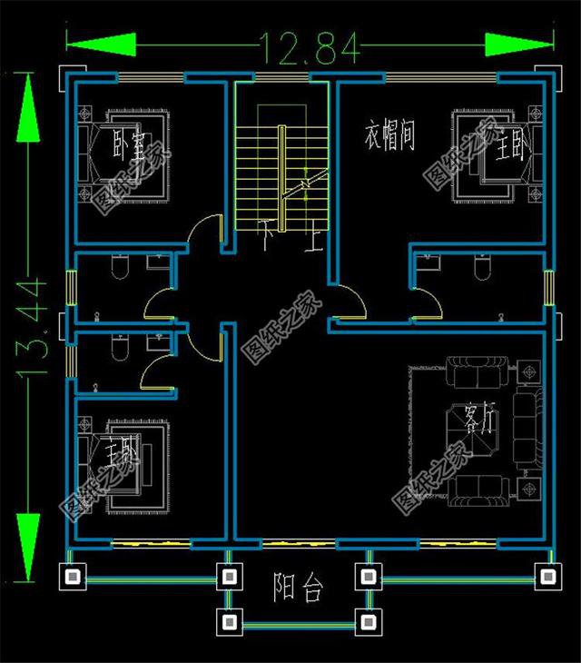 2024农村新款别墅三层半设计图，这么好看实用的设计图不收藏还在等什么呢？