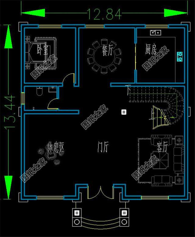 2024农村新款别墅三层半设计图，这么好看实用的设计图不收藏还在等什么呢？