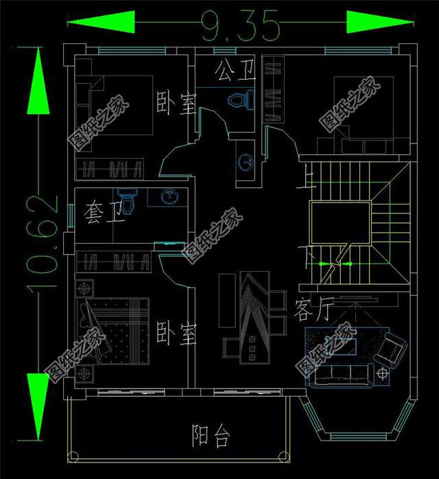 2024农村新款别墅三层半设计图，这么好看实用的设计图不收藏还在等什么呢？