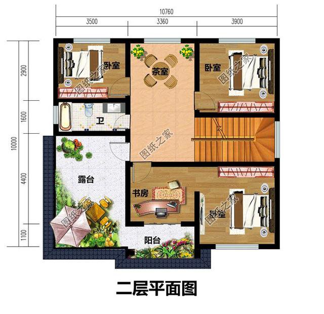 三款小两层农村自建房图片，耐看又实用，还担心建不出好房子吗