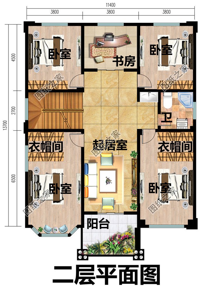 造价40万三层大气自建房设计图纸