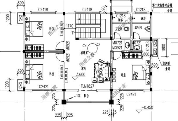 100平方二层小洋楼，3套最新出炉户型图，今年建房不愁没款式