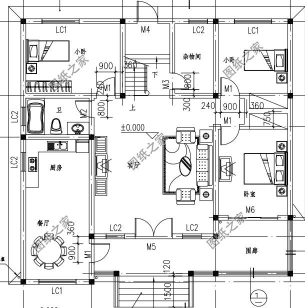 三套2024农村新款中式别墅图，错过任何一款，有你后悔的