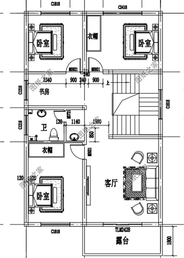 三套2024农村新款中式别墅图，错过任何一款，有你后悔的